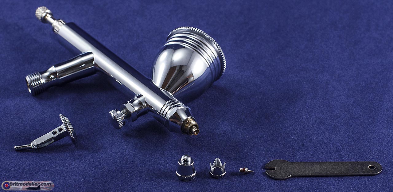 Mr Hobby Procon Boy FWA Platinum Double Action Airbrush Tools & Paint