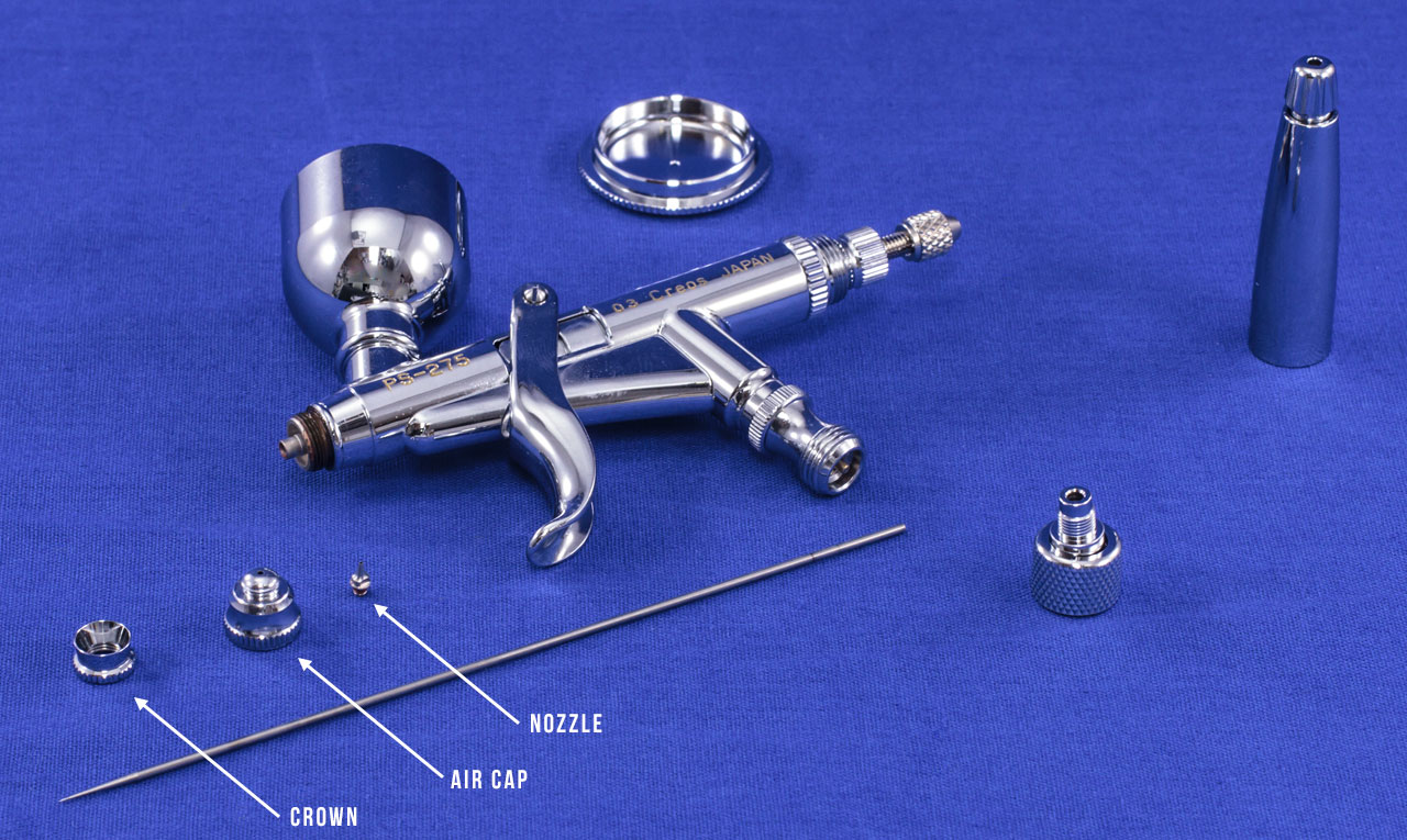 Procon Boy WA Trigger Type Double-Action 0.3mm Airbrush (PS-275