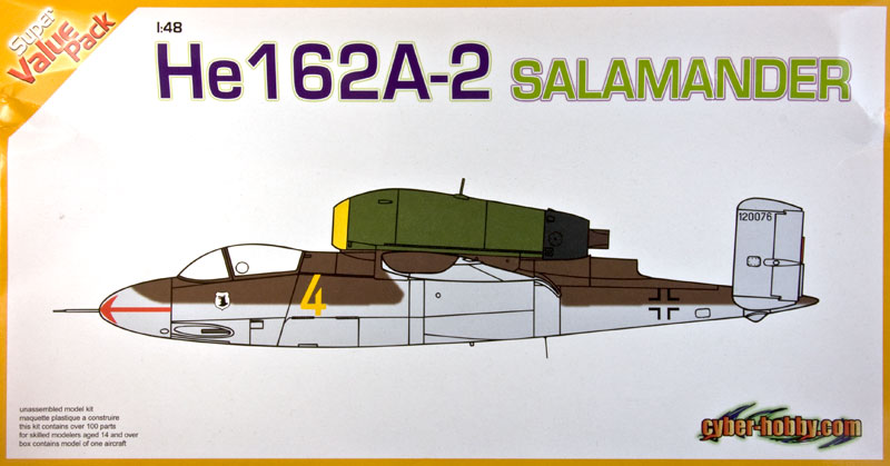 Samolot Heinkel He 162 A-2 Salamander