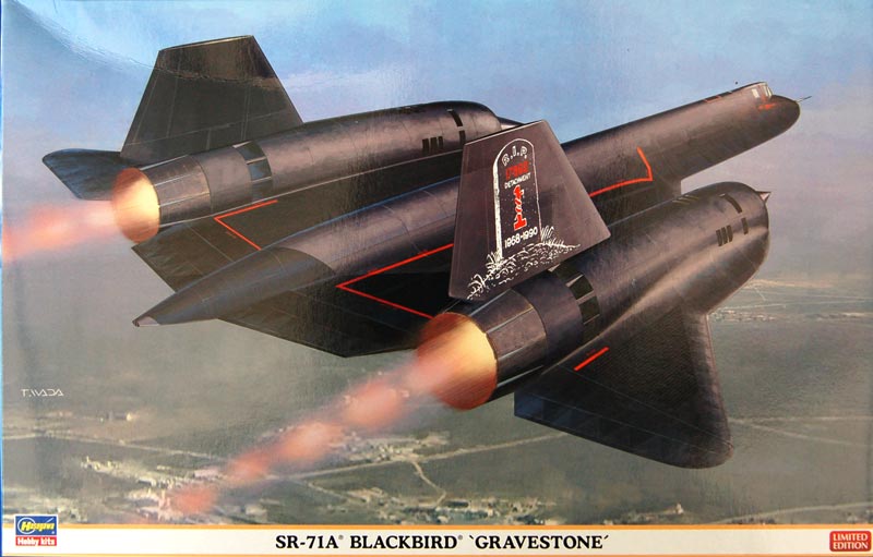 SR-71A Blackbird 'Gravestone' - 1:72 Hasegawa - Kits 