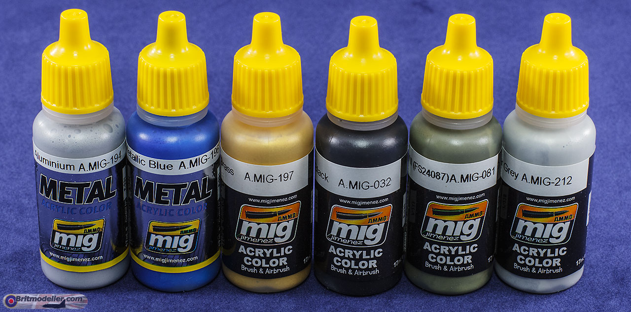 Modern Ammunition & Weapons Colours Acrylic Paint Sets Tools & Paint