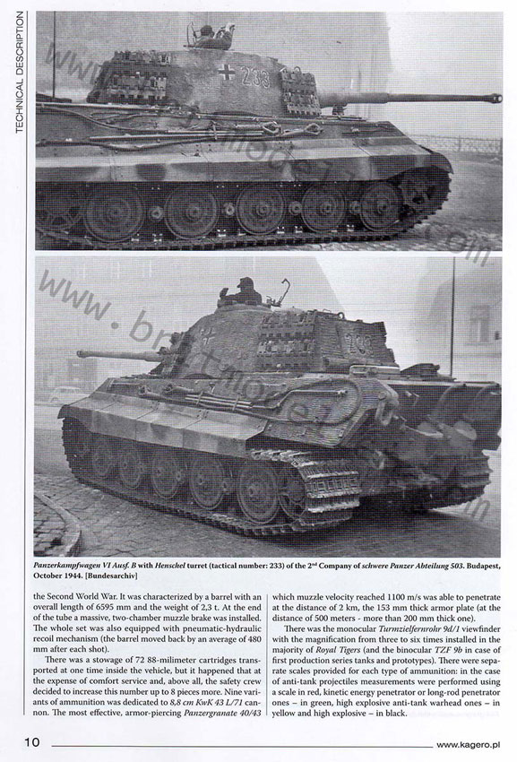 Königstiger / King Tiger - KAGERO - Casemate - Reference Königstiger / King Tiger - KAGERO - Casemate - Reference