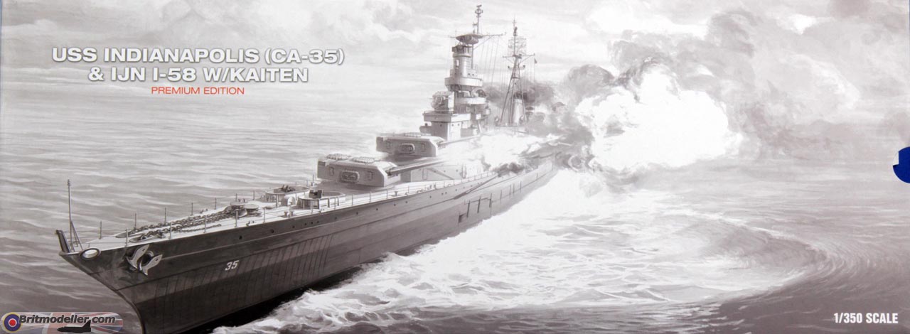 USS Indianapolis Premium Edition. 1:350 - Aftermarket
