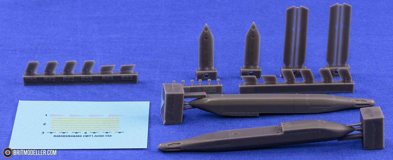 Eduard Brassin resin set 1/48 scale - AGM-154A/ C Block I - 648383