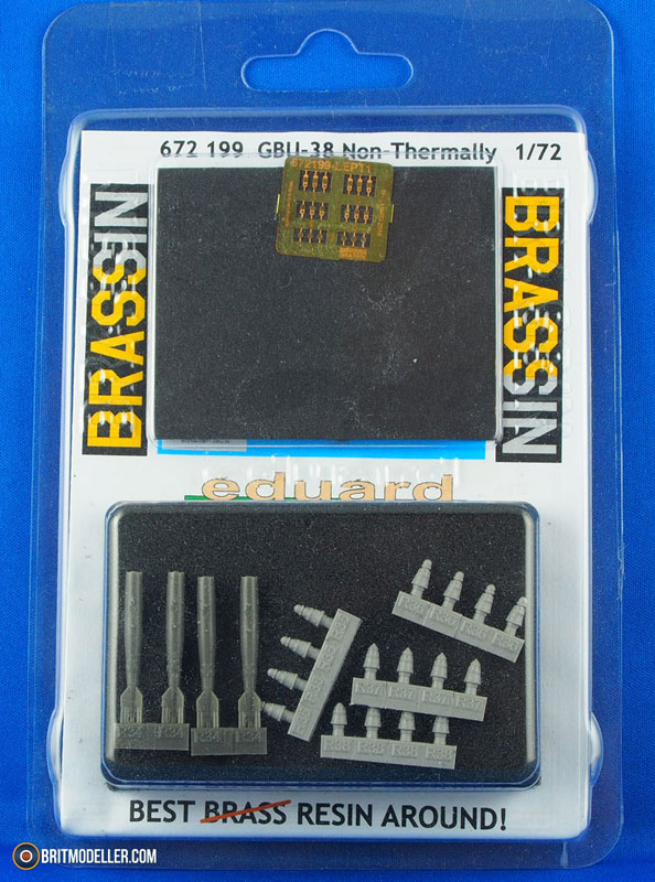 Eduard Brassin 1/72 resin GBU-38 Non-Thermally Protected - 672199 Eduard Brassin 1/72 resin GBU-38 Non-Thermally Protected - 672199