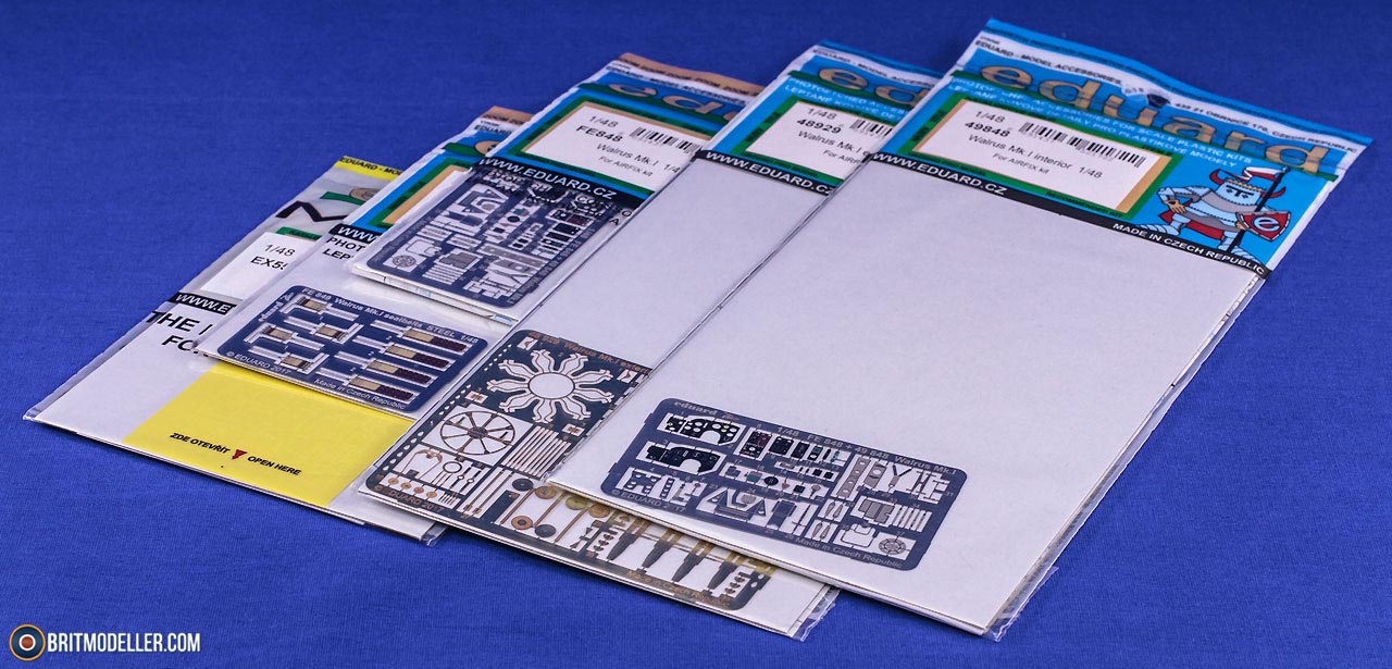 Eduard 1/48 Zoom photoetch interior detail for Walrus Mk. I for Airfix - 49848 Eduard 1/48 Zoom photoetch interior detail for Walrus Mk. I for Airfix - 49848