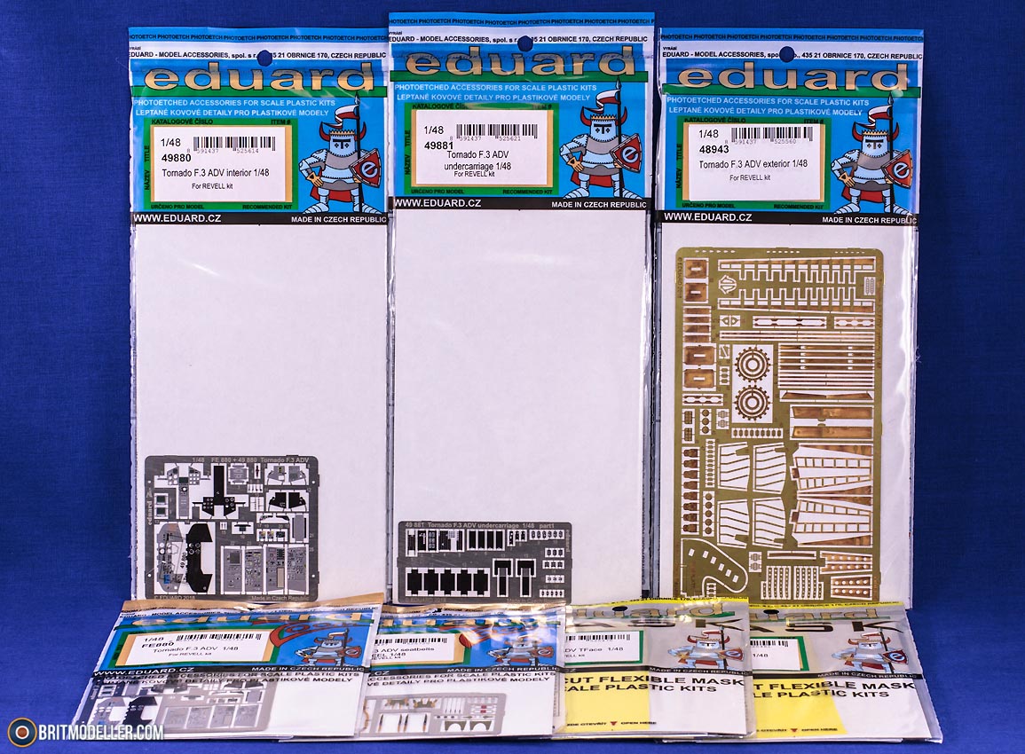 Eduard Photoetch set 1/48 - Tornado F.3 ADV undercarriage for Revell - 49881 Eduard Photoetch set 1/48 - Tornado F.3 ADV undercarriage for Revell - 49881