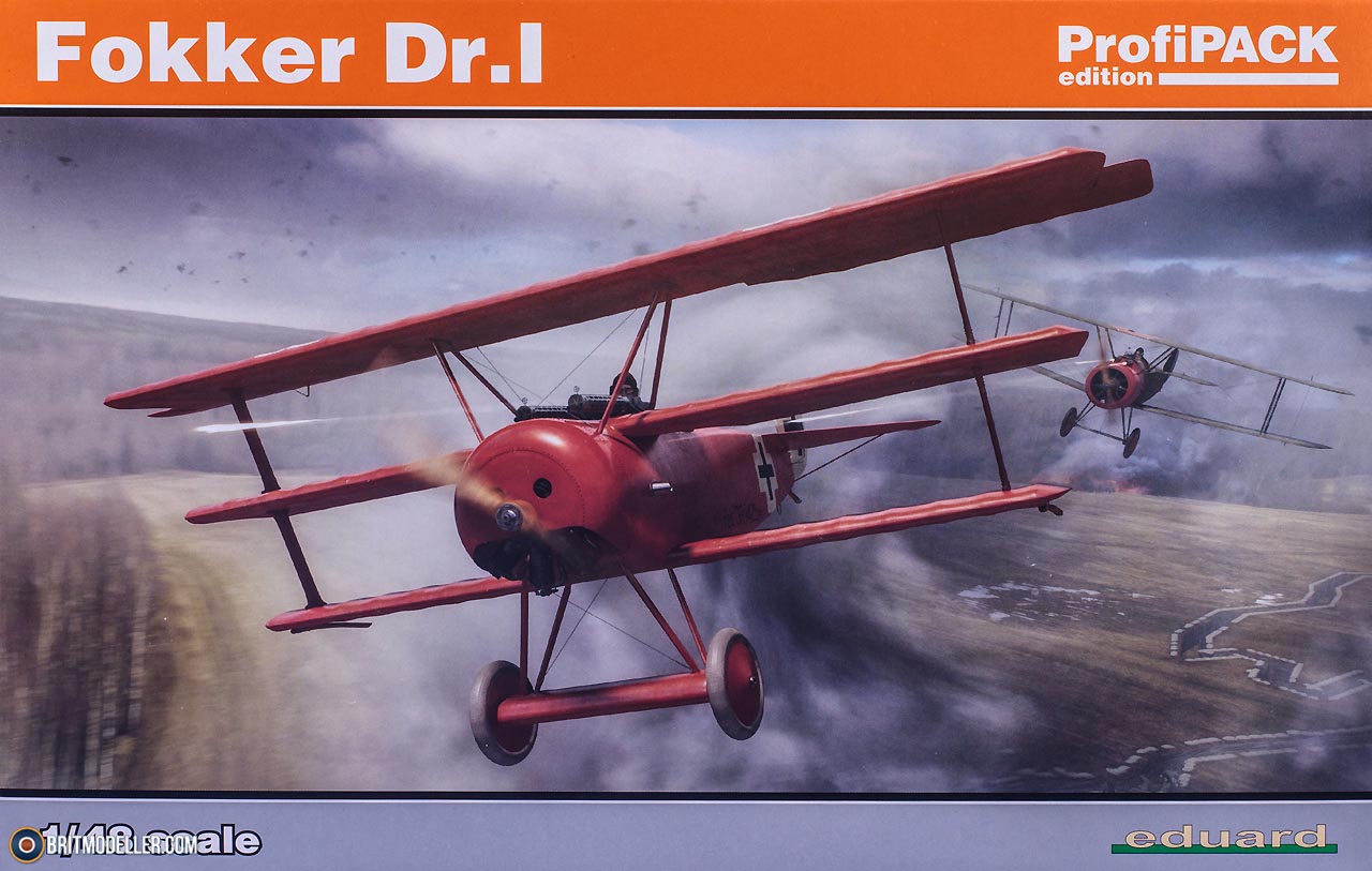AERO BASE Fokker Dr.１　1/48 Atlantis Models 103 1/48 Fokker DR1 Death Angel Model