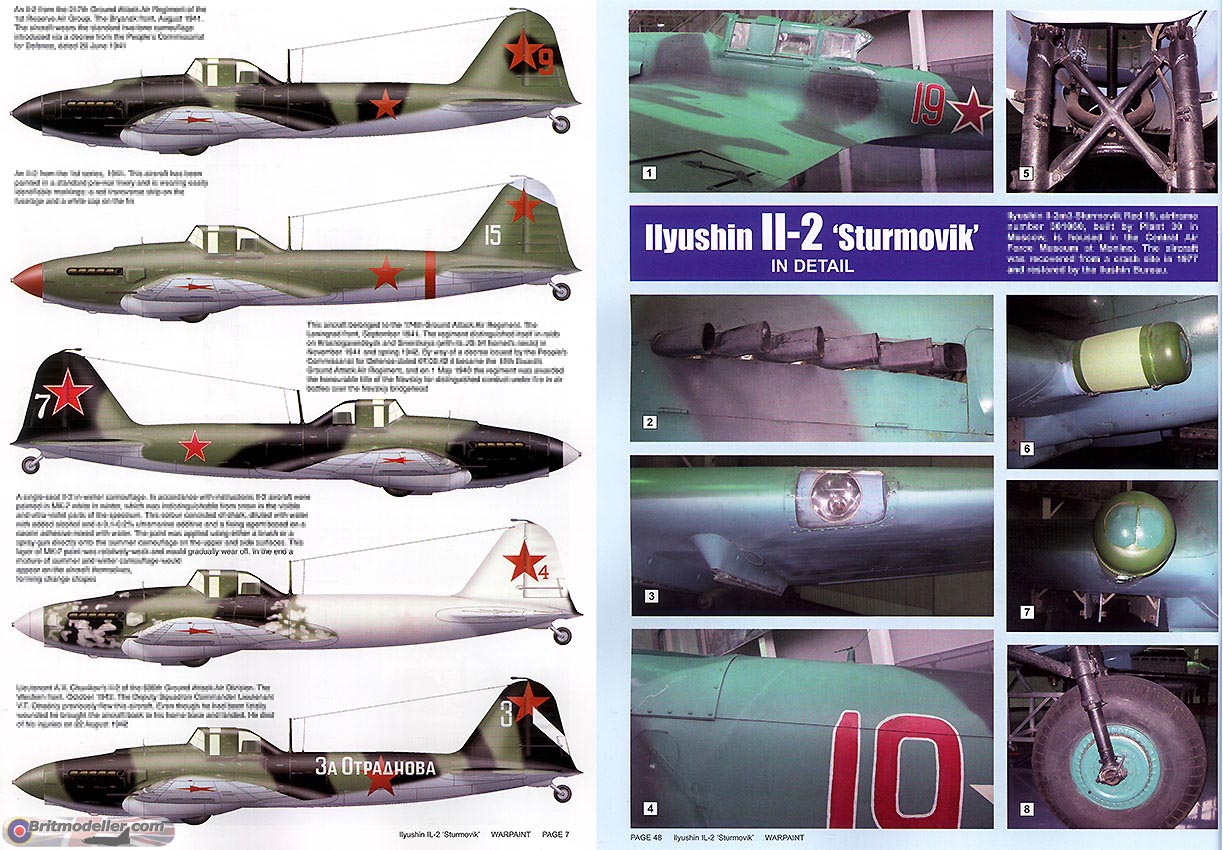 Ilyushin Il-2 Sturmovik - Reference material - Britmodeller.com
