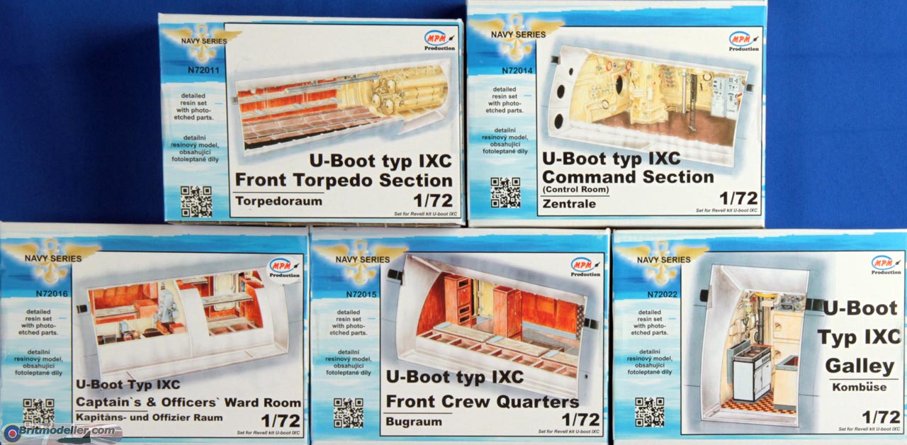 Type Ix U Boat Interior Sections 1 72 Aftermarket