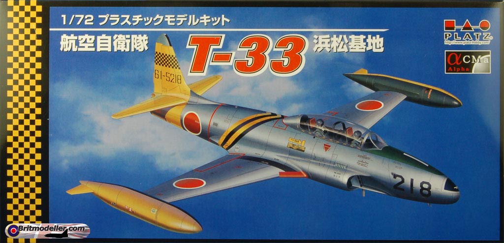 1/72 Jet Trainer Platz Lockheed T-33 Shooting Star w/Engine JASDF 1/72 Jet Trainer Platz Lockheed T-33 Shooting Star w/Engine JASDF