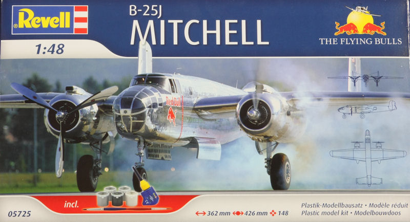 na b 25j mitchell the flying bulls 1 48 revell kits
