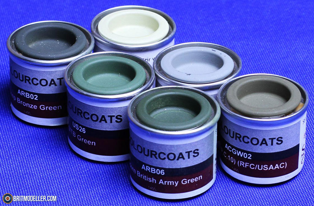 Various Colours, Colourcoats Tools & Paint Reviews