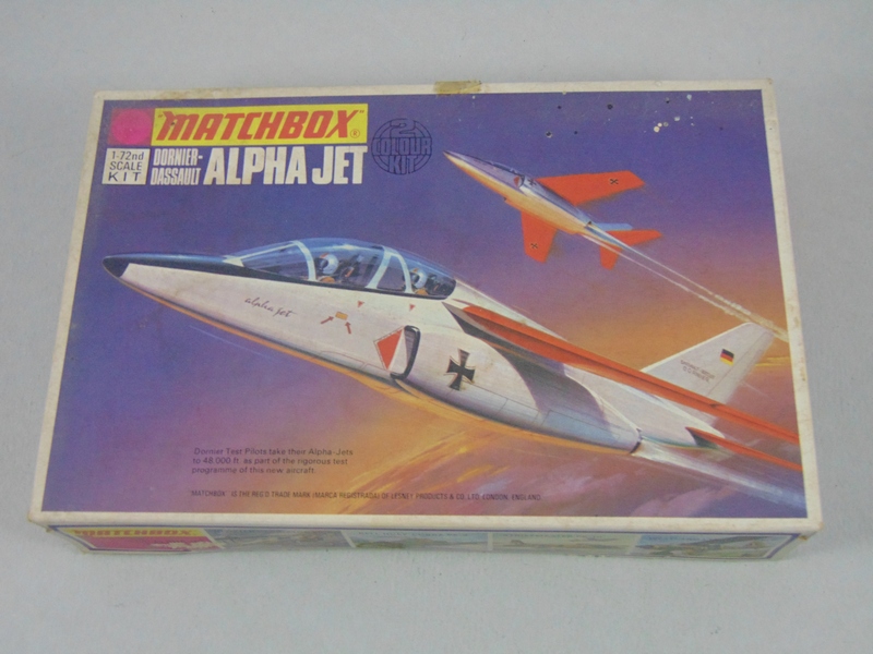 Matchbox alpha jet outlet