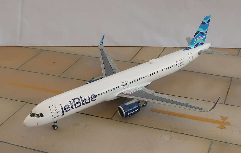 JetBlue Airbus A321neo - 1/144 Zvezda - Ready for Inspection