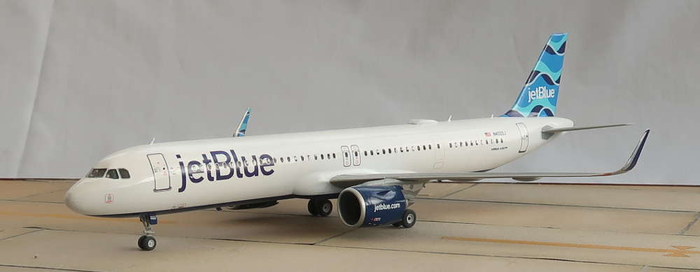 JetBlue Airbus A321neo - 1/144 Zvezda - Ready for Inspection