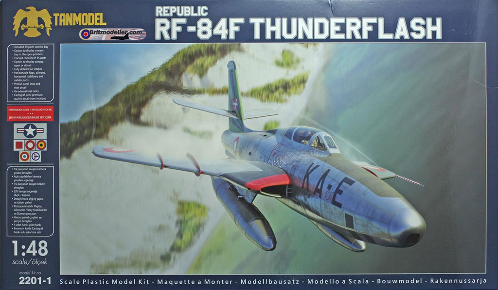 プラモデル　1/48 リパブリック RF-84F サンダーフラッシュ [TAN2201] 1/48 リパブリック RF-84F サンダーフラッシュ【TAN2201