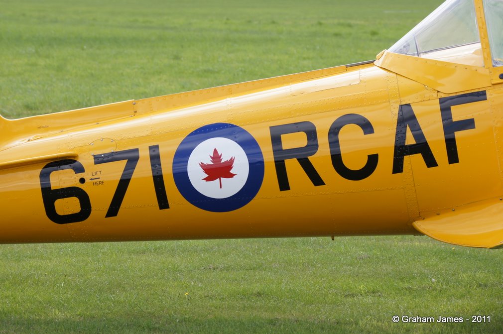 de Havilland Canada DHC1 Chipmunk Propeller engined Aircraft