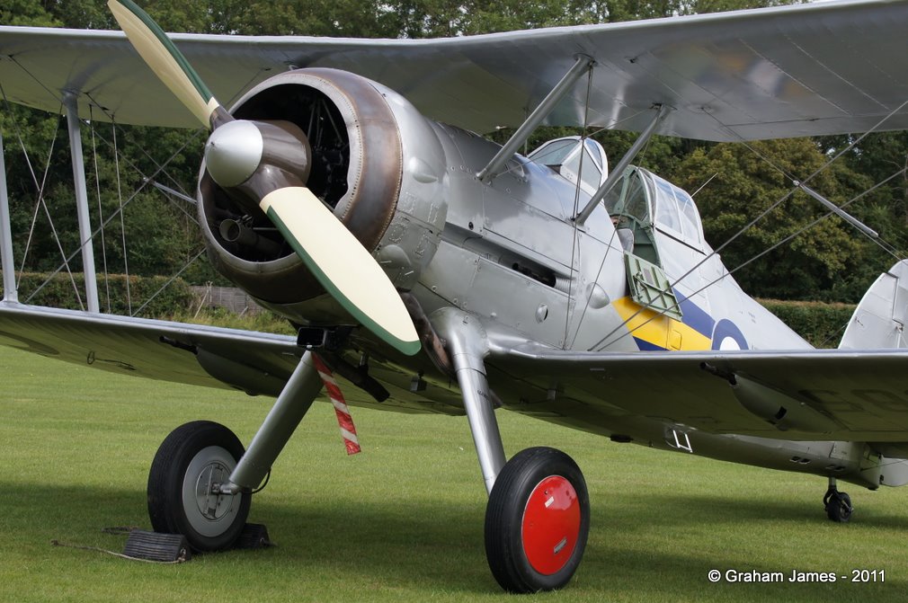 Gloster Gladiator - Propeller engined Aircraft