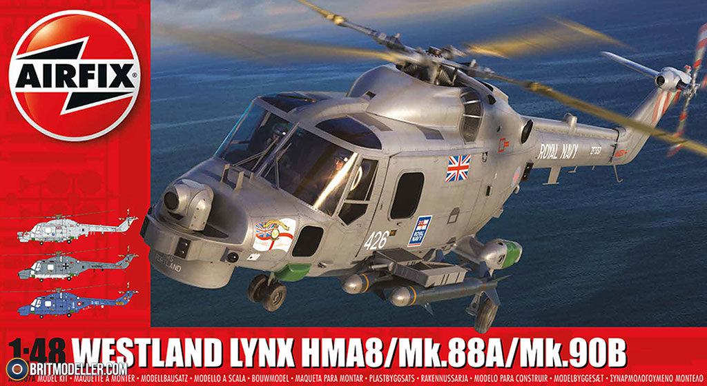 セール 一番安い (A10107A) HMA8/MK.88A/Mk.90B Lynx Westland 1:48 Kits - イギリス