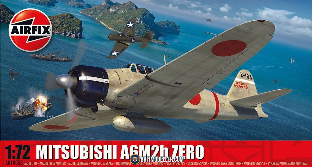 Mitsubishi A6M2b Zero (A01005B) 1:72 - Kits - Britmodeller.com