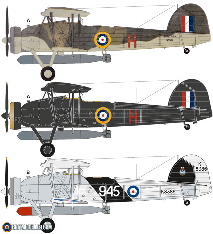 Fairey Swordfish Mk.I (A04053B) 172 Kits