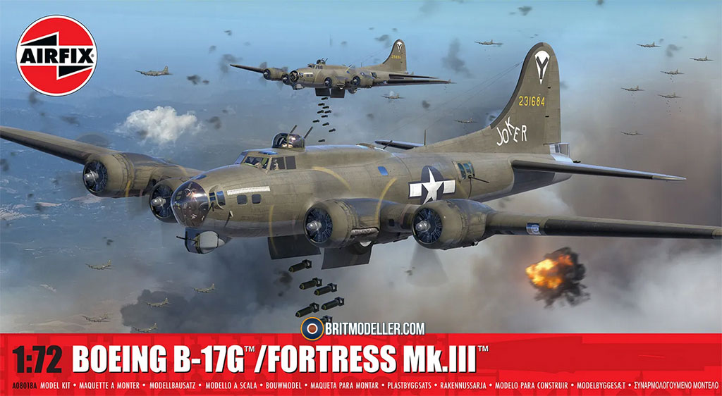 Boeing B-17G/Flying Fortress Mk.III (A08018A) 1:72 - Kits