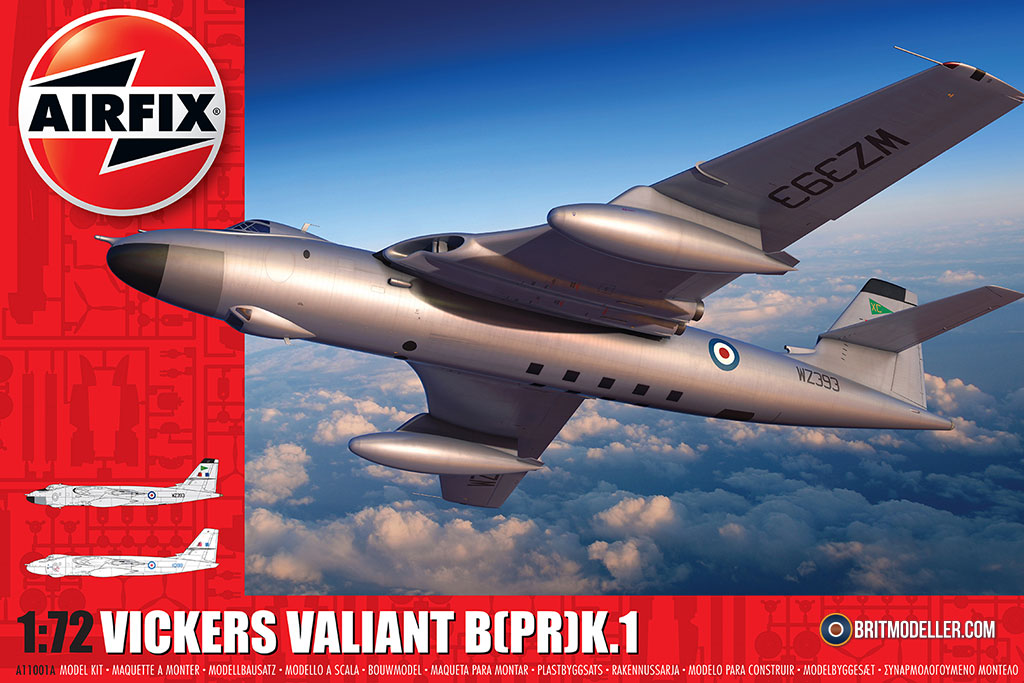 Vickers Valiant B(PR)K.Mk.I 1:72 Airfix (A11001A) - Kits