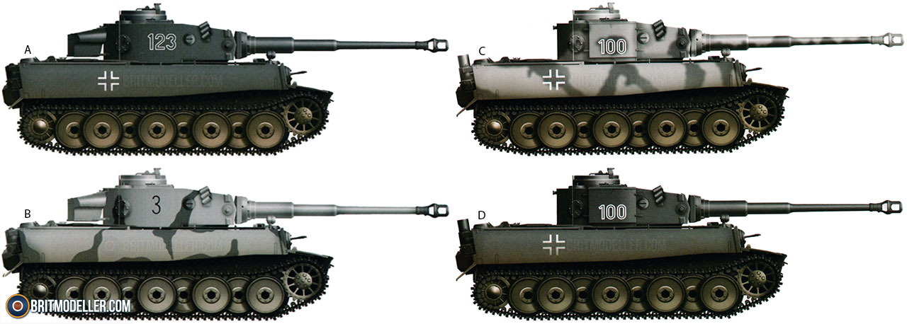 Tiger I Initial Production (BT-014) 1:35 - Kits