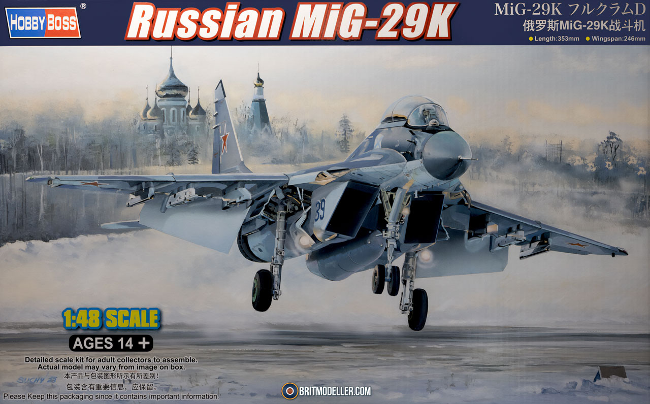 Russian MiG-29K Fulcrum D (81786) 1:48 - Kits - Britmodeller.com