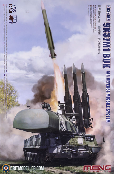 Russian 9K37M1 BUK Air Defence Missile System (SS-014) 1:35