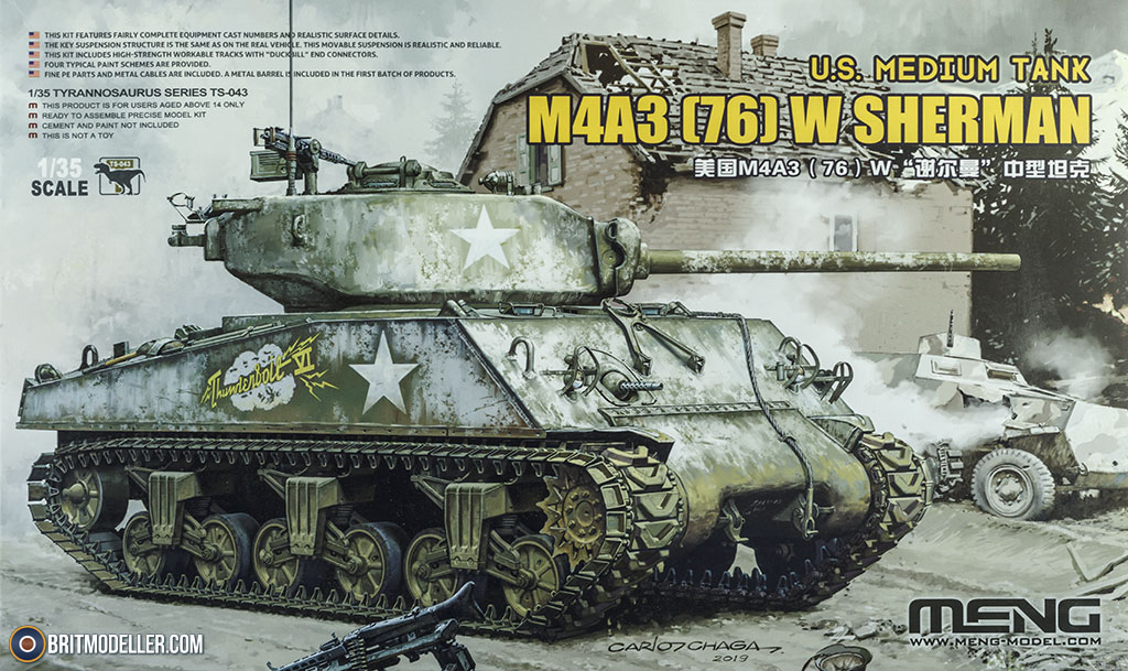 M4A3 (76) W Sherman (TS-043) 1:35 - Kits - Britmodeller.com