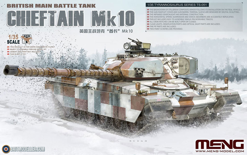 Chieftain Mk.10 (TS-051) 1:35 - Kits - Britmodeller.com