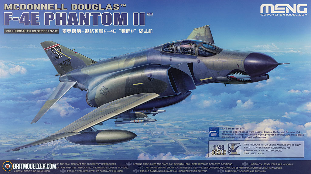 プラモデル　1/48 F-4E ファントムII [MENLS-017] F-4E Phantom II (LS-017) 1:48 - Kits - Britmodeller.com