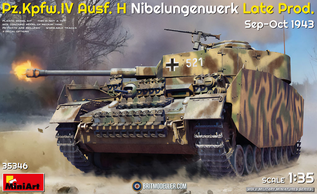 Pz.Kpfw.IV Ausf.H Nibelungenwerk Late Prod, Sept-Oct 1943