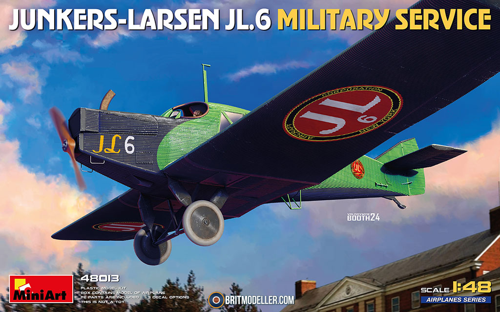Junkers-Larsen JL.6 Military Service (48013) 1:48 - Kits