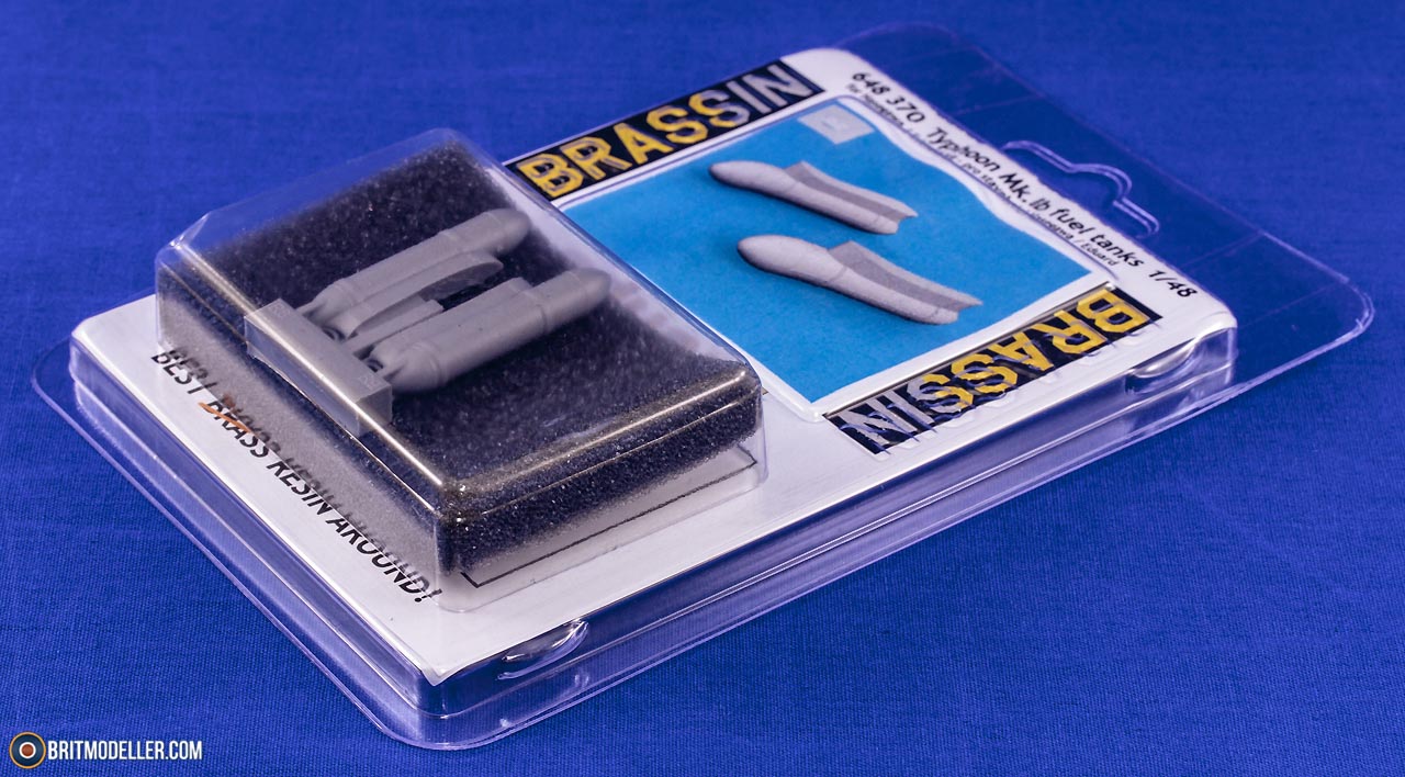 Eduard 1/48 Brassin Typhoon Mk. Ib fuel tanks - 648370 Eduard 1/48 Brassin Typhoon Mk. Ib fuel tanks - 648370