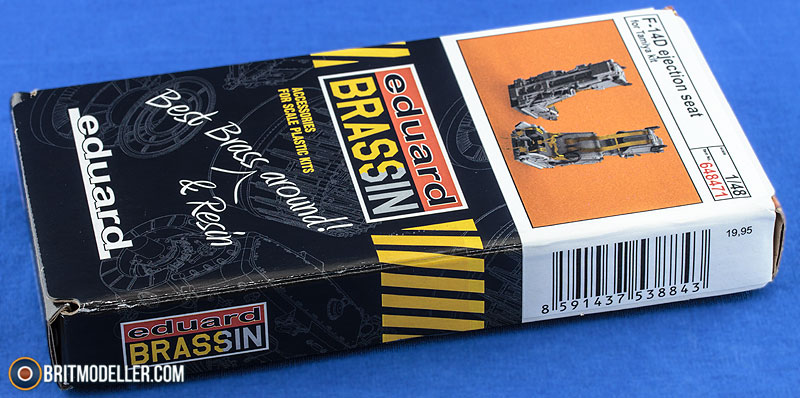 Eduard Brassin 1/48 F-14D Ejection Seats for Tamiya - 648471 Eduard Brassin 1/48 F-14D Ejection Seats for Tamiya - 648471