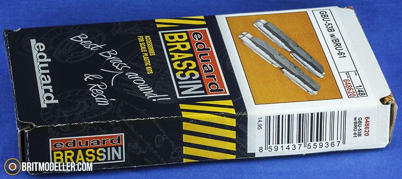Brassin 1/48 Scale Resin GBU-53B with BRU-61 racks - 648620 Brassin 1/48 Scale Resin GBU-53B with BRU-61 racks - 648620
