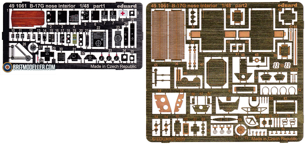 B-17G Upgrades (for HK Models) 1:48 - Aftermarket (updates