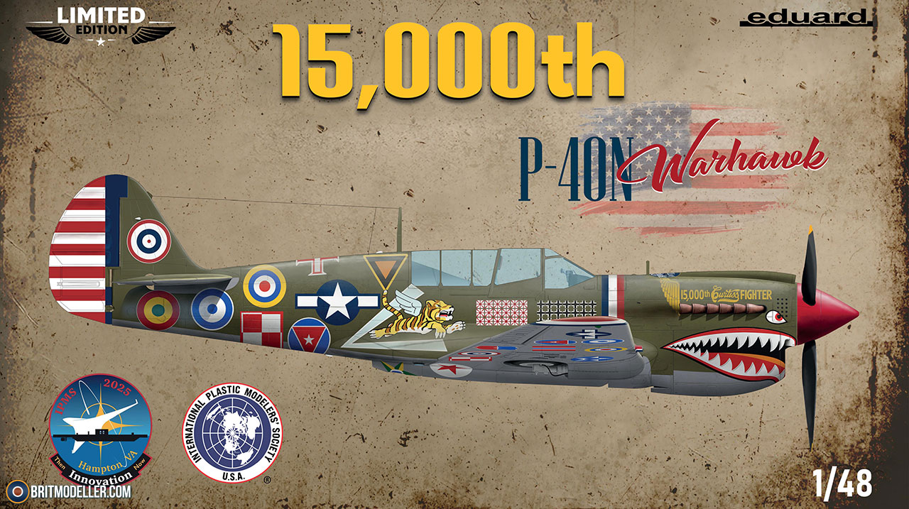 航空機・ヘリコプター P-40N WARHAWK '15,000th ANNIVERSARY' 1/48 Eduard P-40N Warhawk 15,000th (Limited Edition IPMS