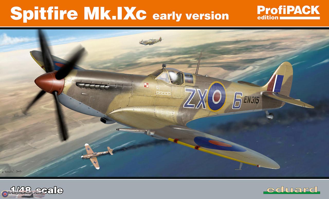 Spitfire Mk.IXc Early Version Profipak (8282) 1:48 - Kits ...
