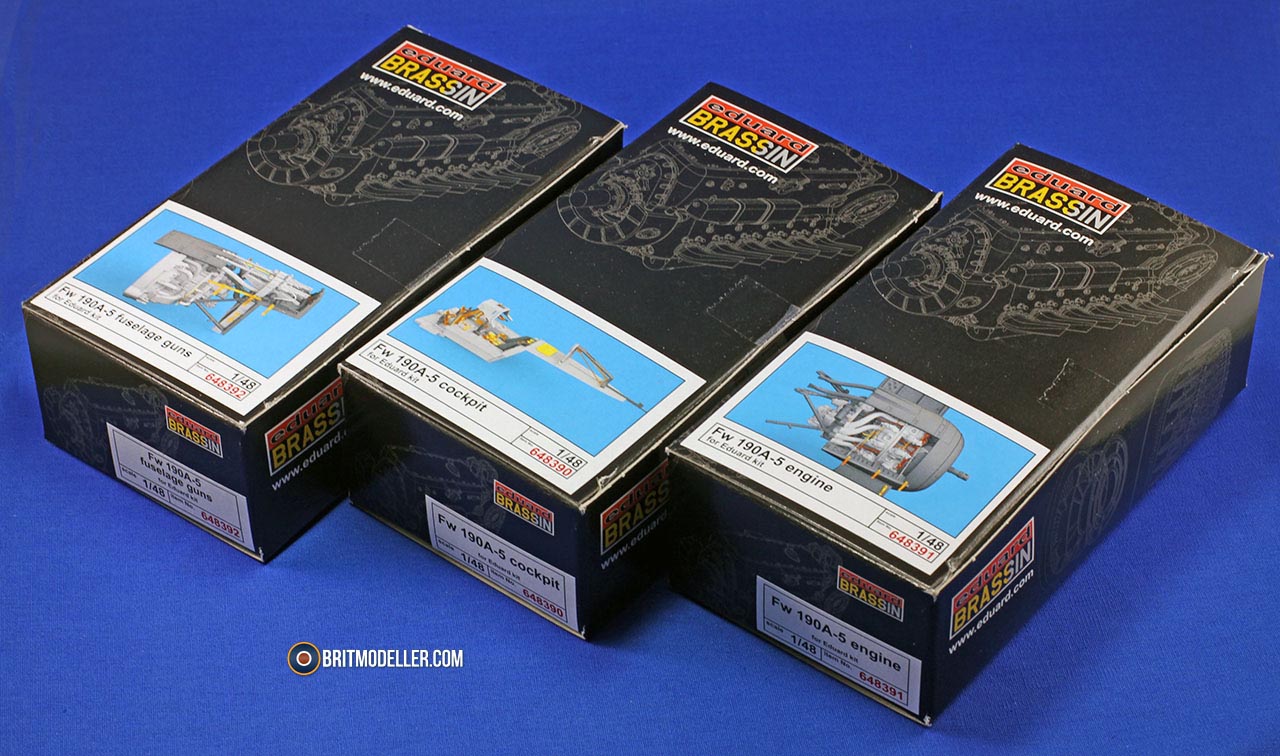 Brassin resin 1/48 - Fw 190A-5 fuselage guns - 648392