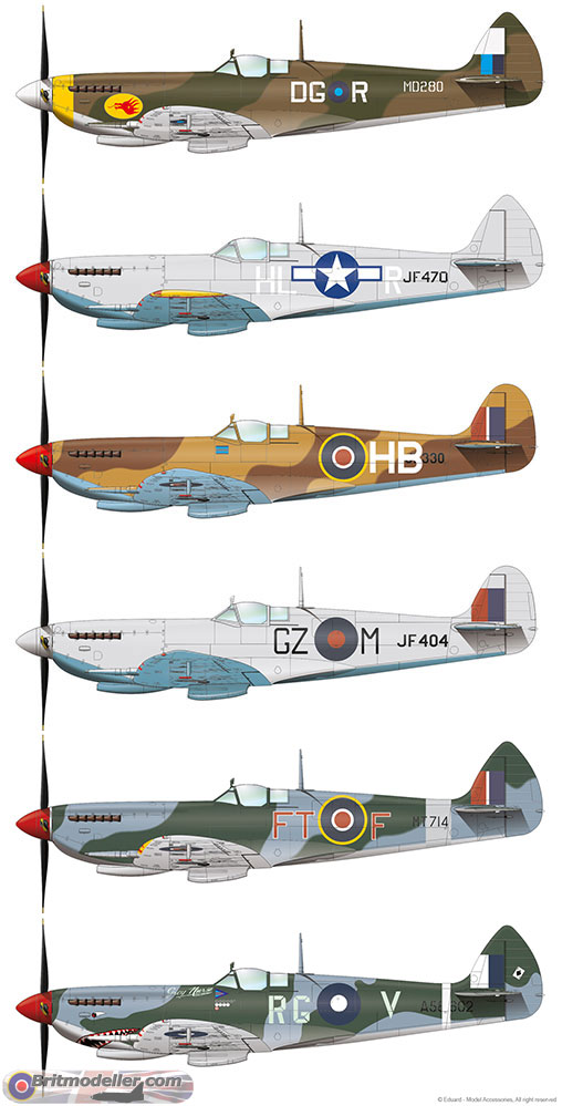 Spitfire Mk.VIII Profipack 1:48 - Kits - Britmodeller.com