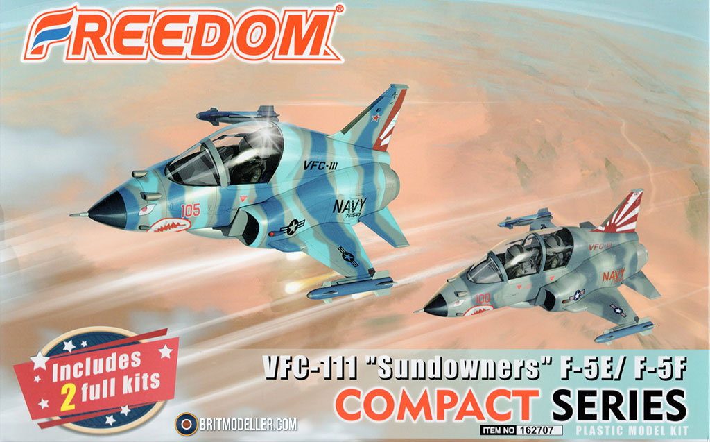 フリーダムモデルキット[FRE162707]コンパクトシリーズ：F-5E