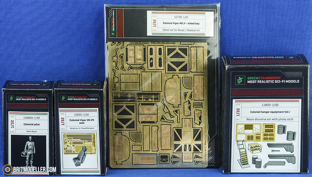 Colonial Viper Mk.II & Mk.VII Updates (for Moebius/Revell) 1
