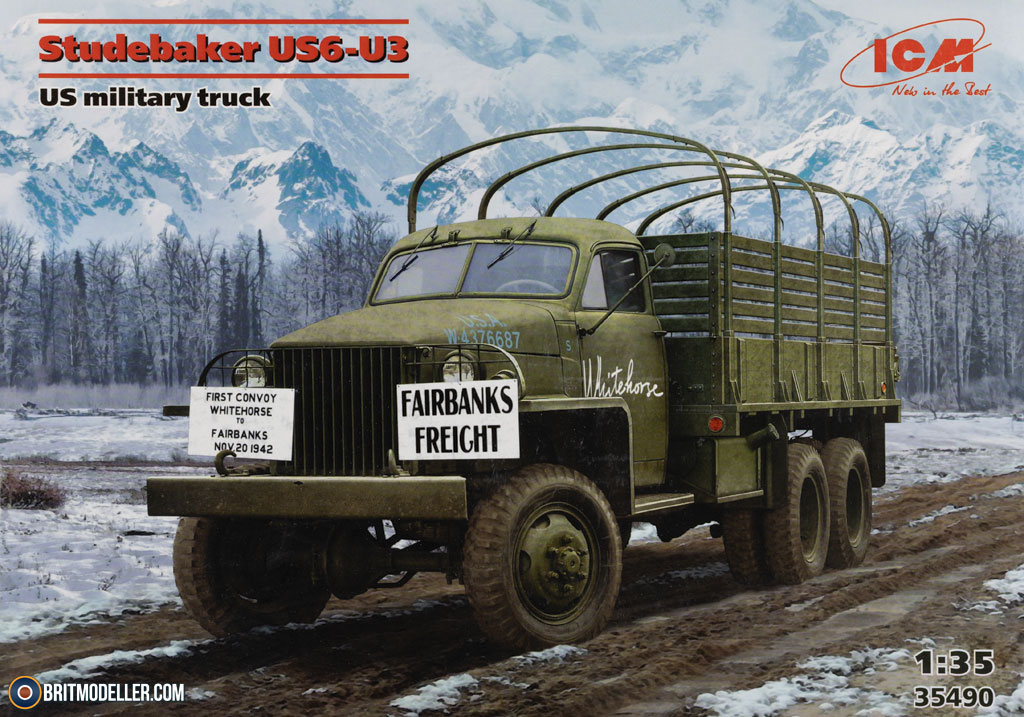 Studebaker US6-U3 US Military Truck (35490) 1:35 - Kits