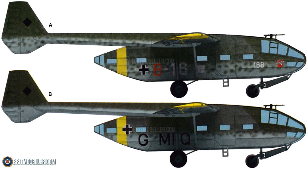 Amazon | ICM 1/48 ドイツ空軍 ゴータ Go 242B 輸送グライダー