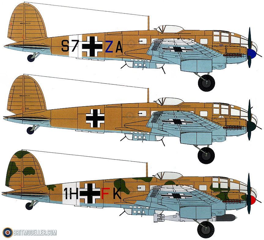 Heinkel He.111H6 North Africa (48265) 148 Kits
