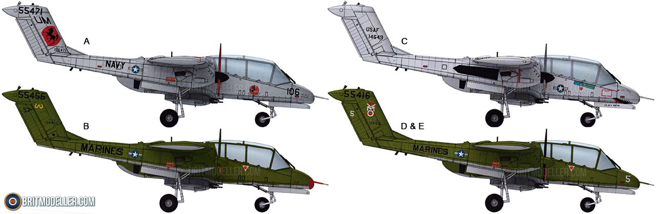 ICM 48305 Light Attack Aircraft OV-10А Bronco US Marine